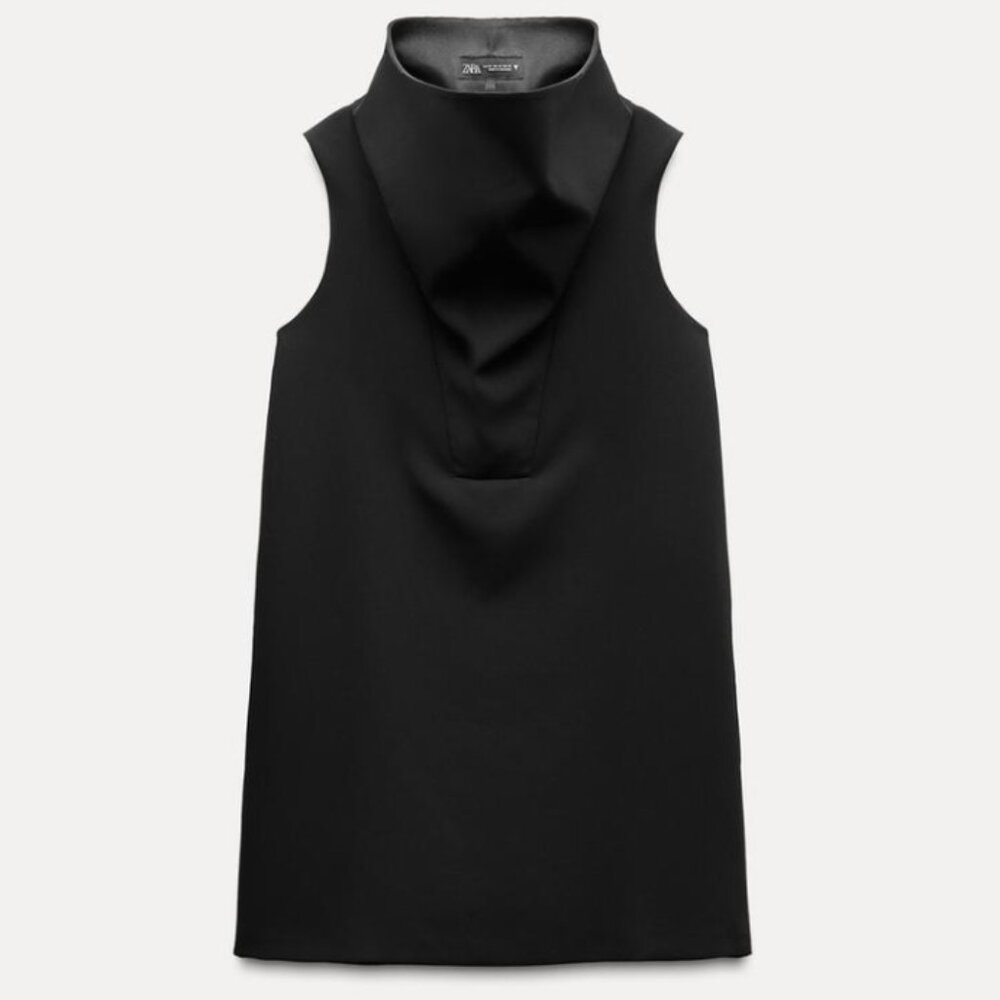 Cowl Neck Short Dress (Small)